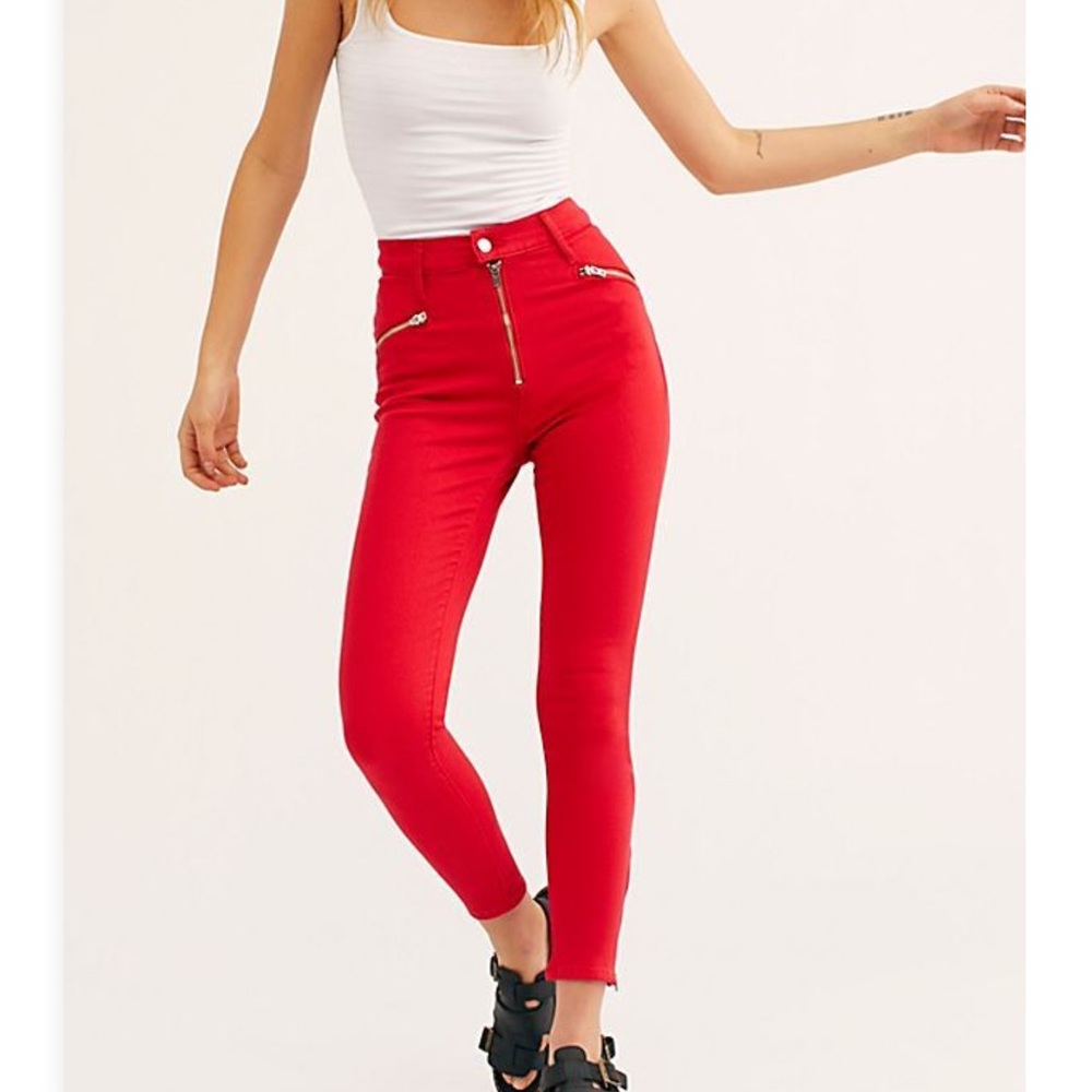 Levi skinny moto jeans